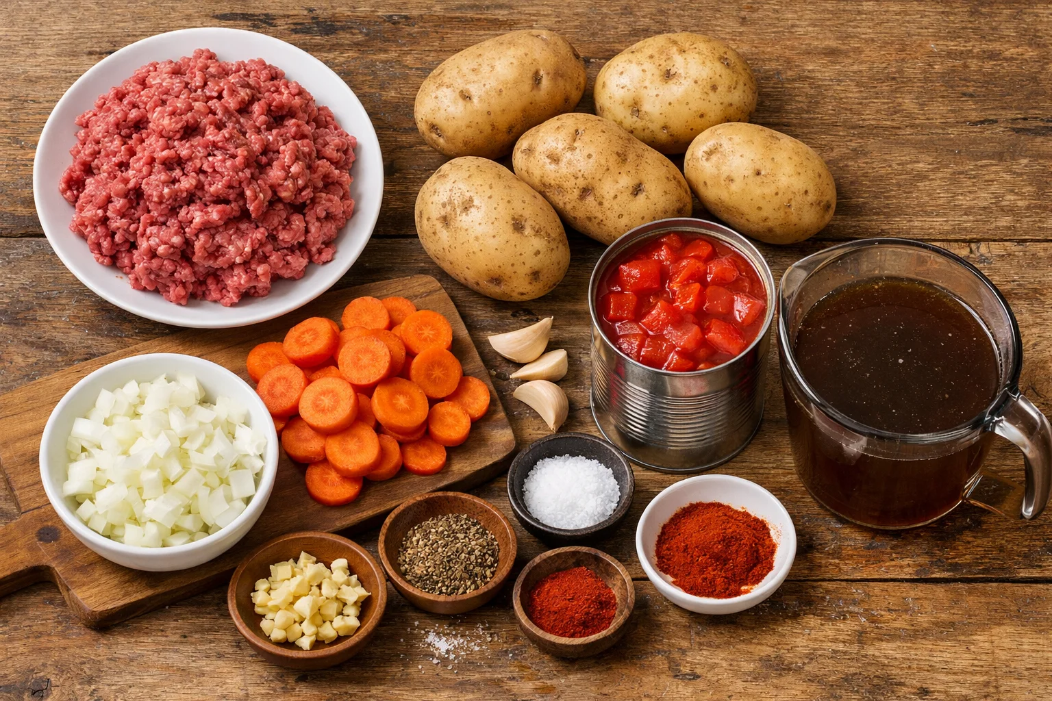 Cozy Up with Slow Cooker Poor Man's Stew for Chilly Nights