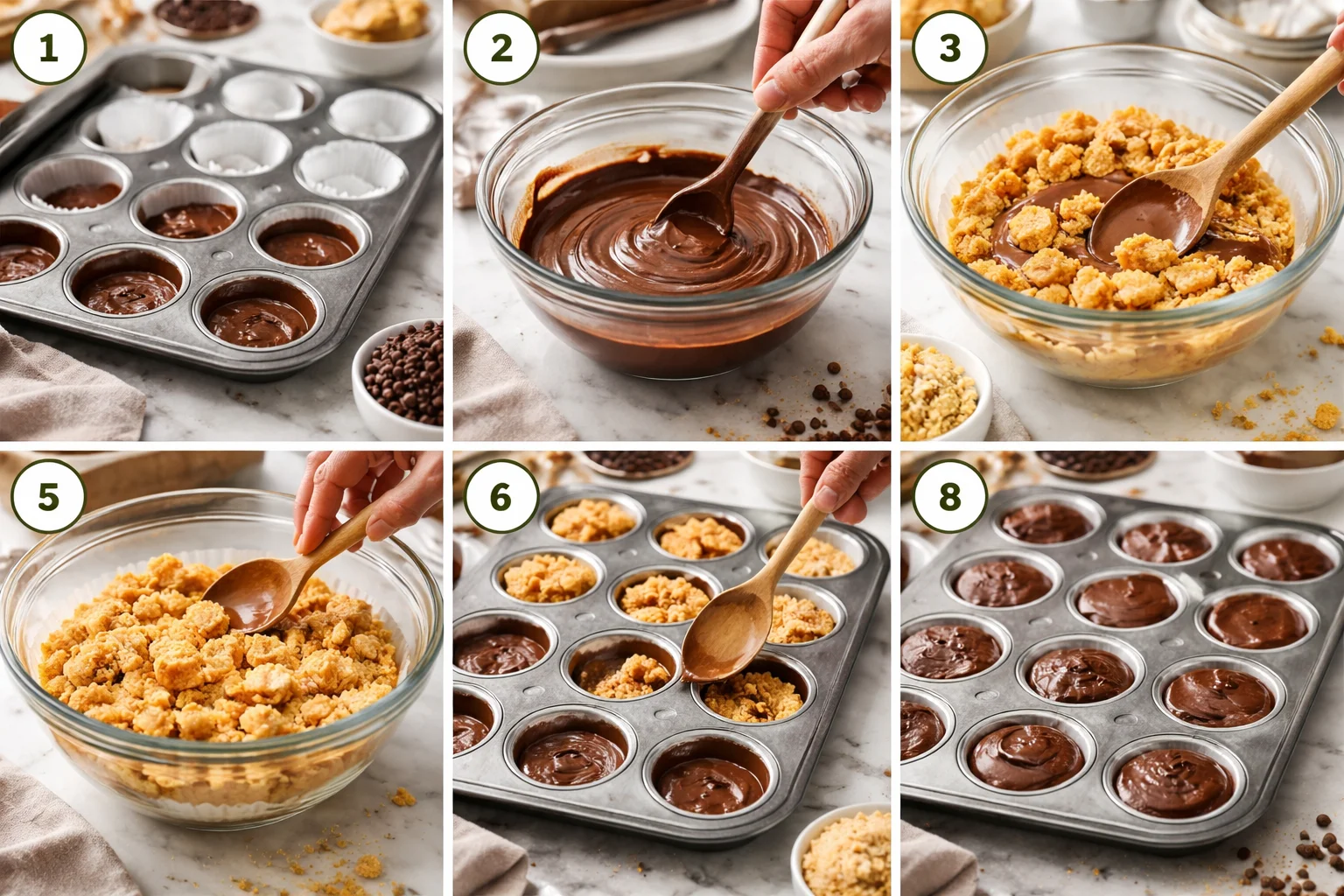 Irresistible Chocolate Peanut Butter Rice Krispie Cups You&rsquo;ll Love