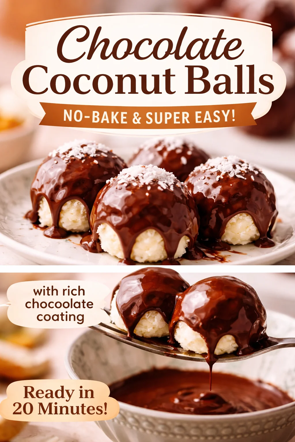 no bake coconut cream balls