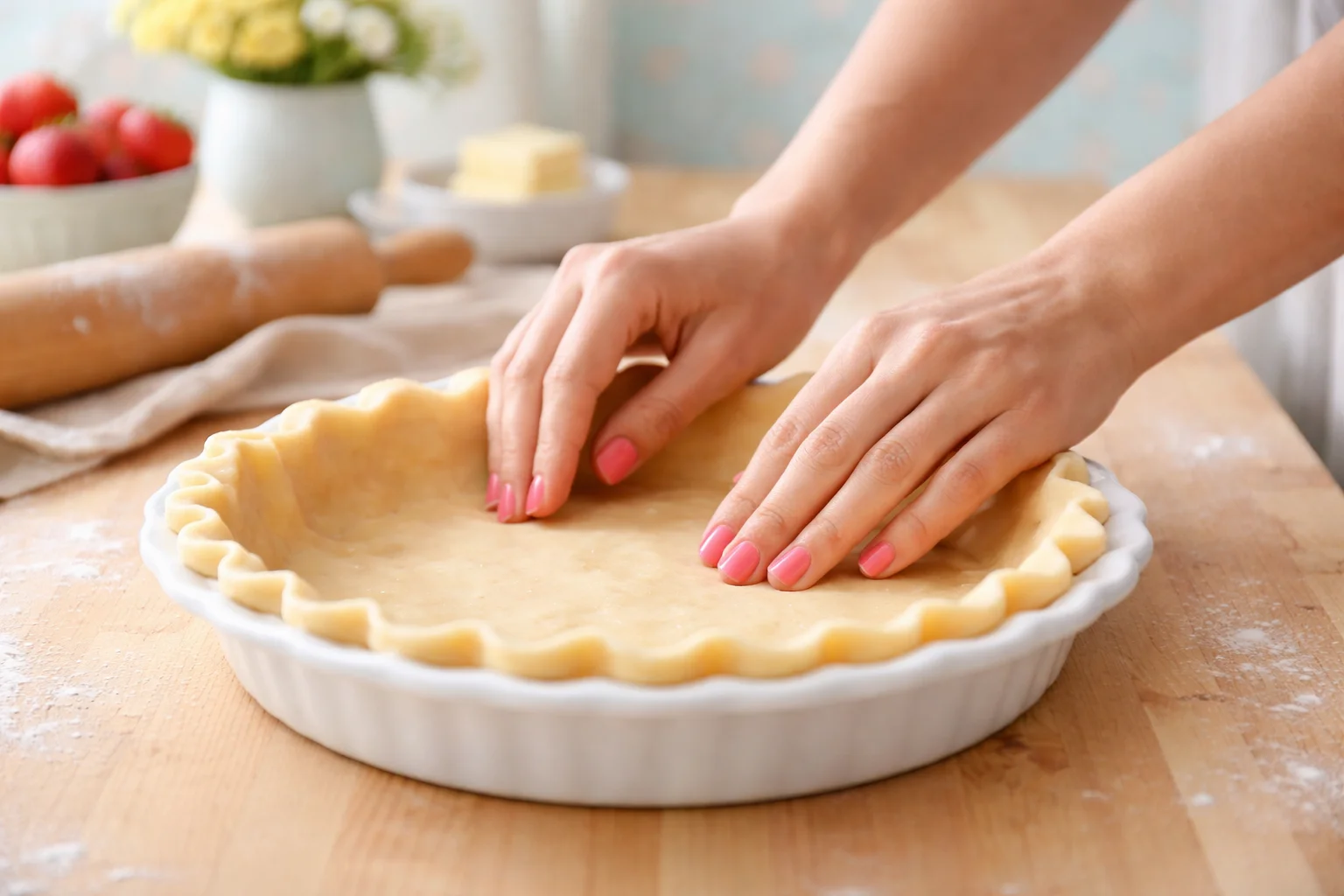 Quick & Tasty No Fuss Pie Crust You'll Love to Make