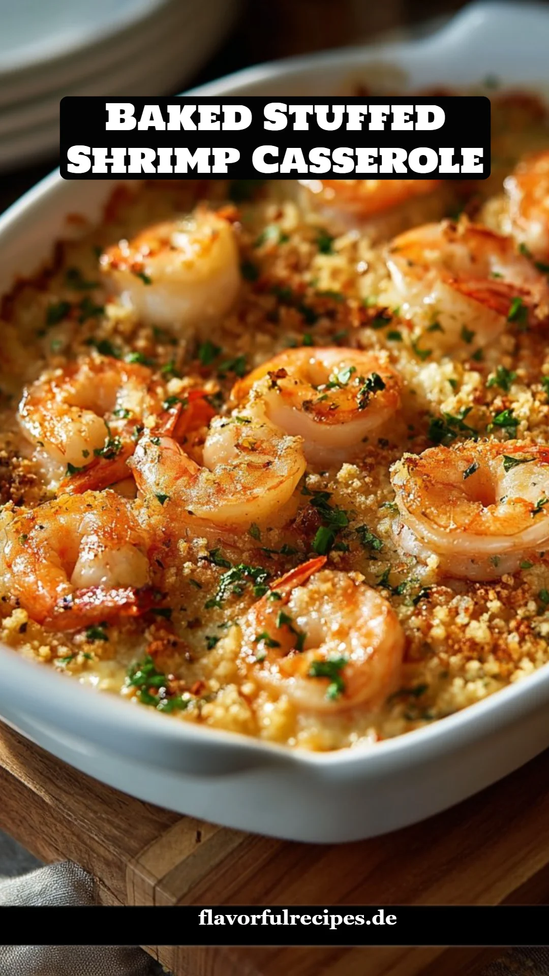 Baked Stuffed Shrimp Casserole