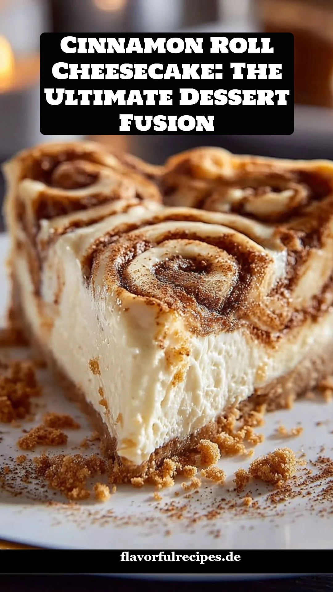 Cinnamon Roll Cheesecake: The Ultimate Dessert Fusion