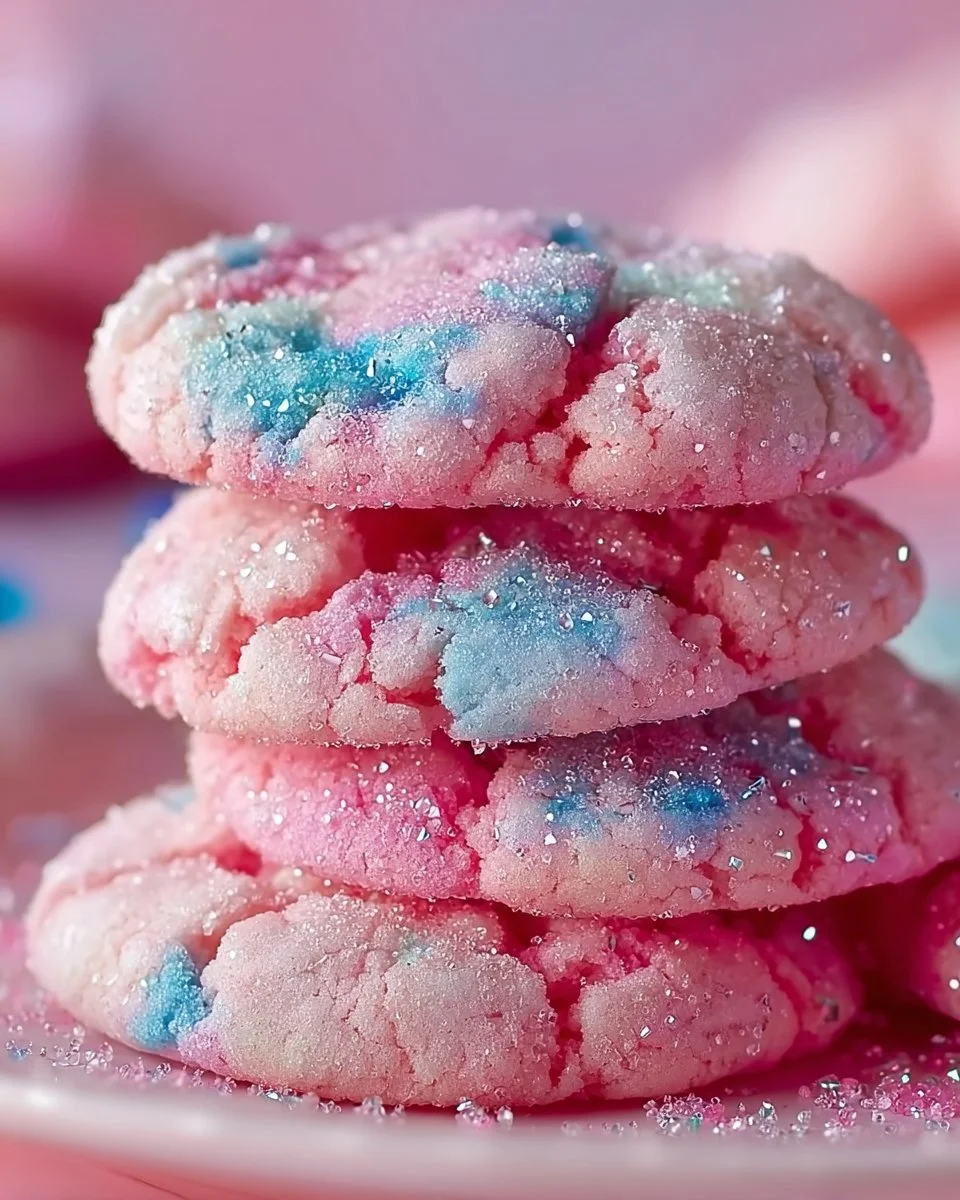 Cotton Candy Cookies