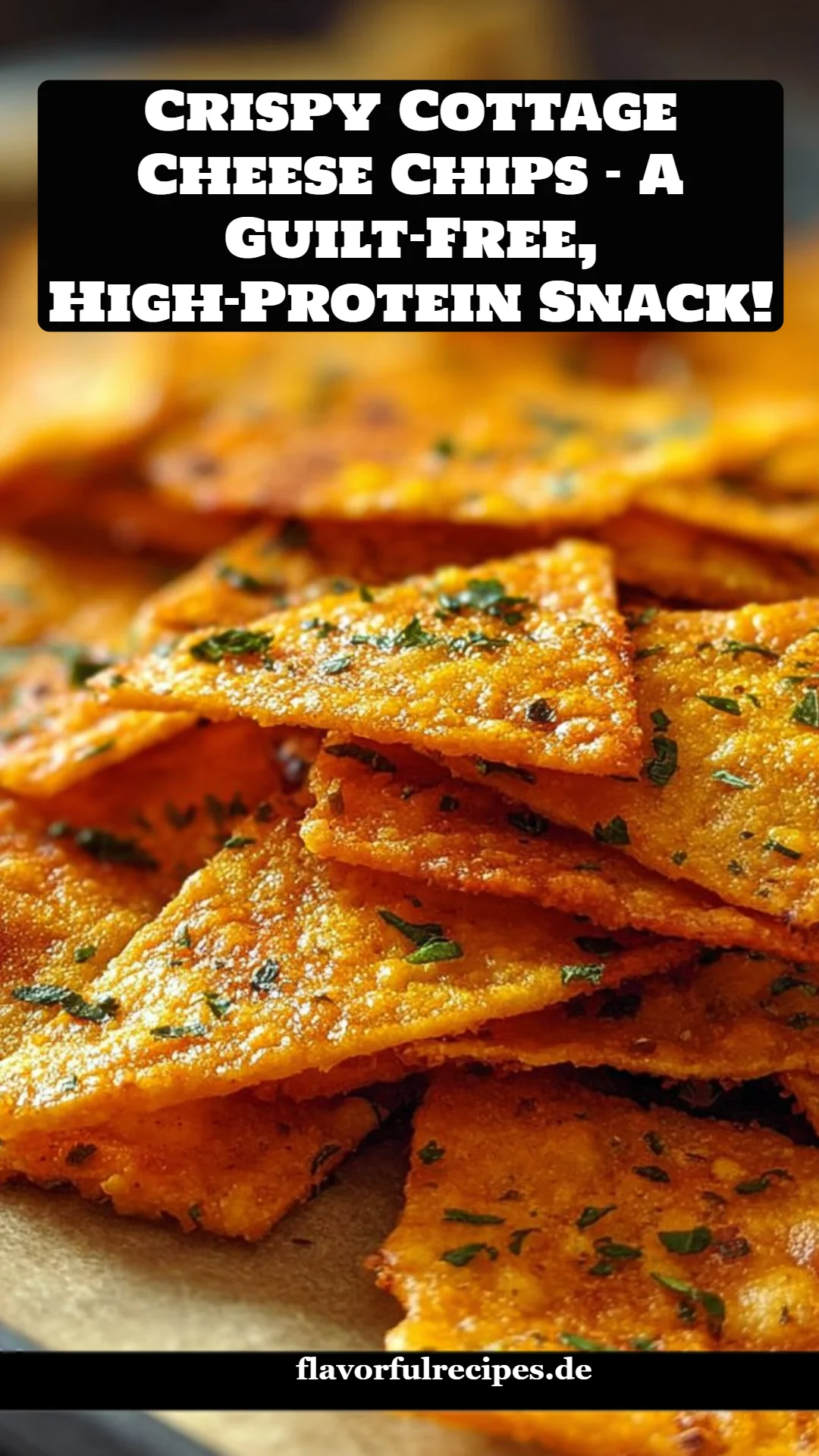 Crispy Cottage Cheese Chips – A Guilt-Free, High-Protein Snack!