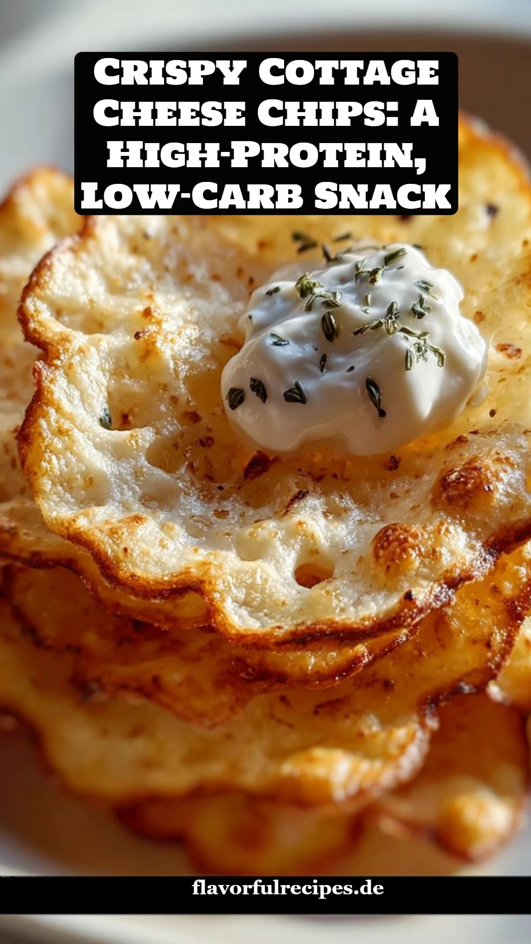 Crispy Cottage Cheese Chips: A High-Protein, Low-Carb Snack