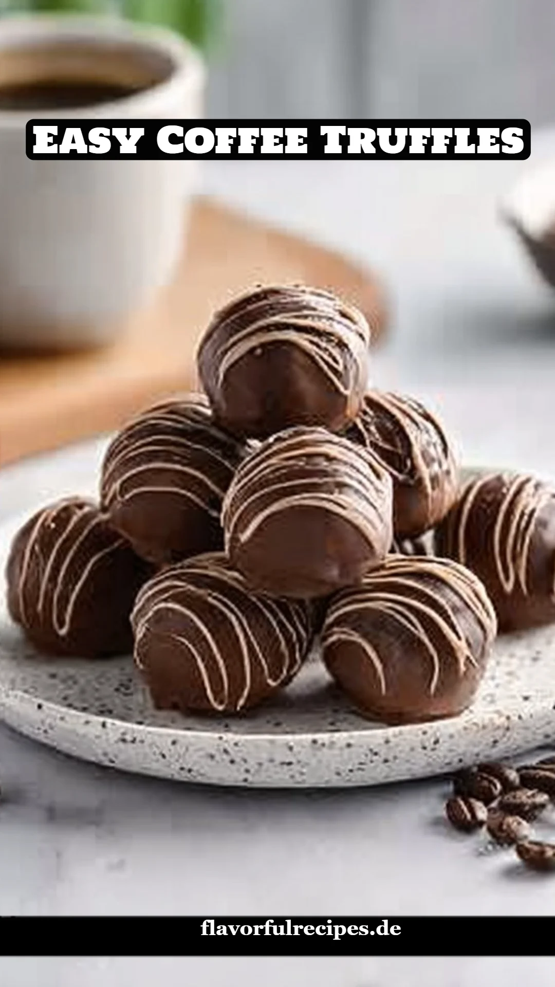 Easy Coffee Truffles