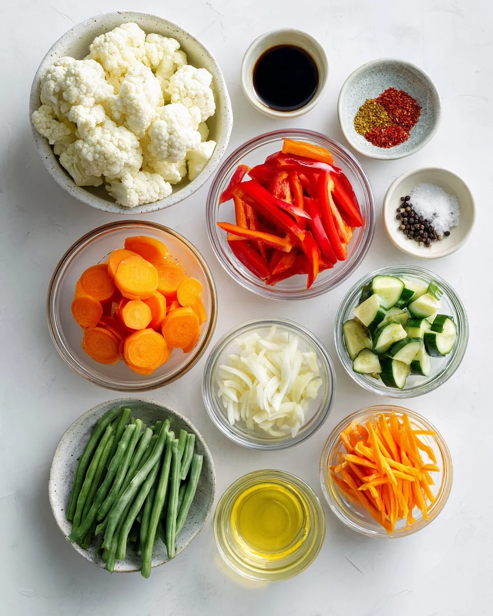 Easy Refrigerator Pickled Vegetables Recipe - Quick & Tangy!