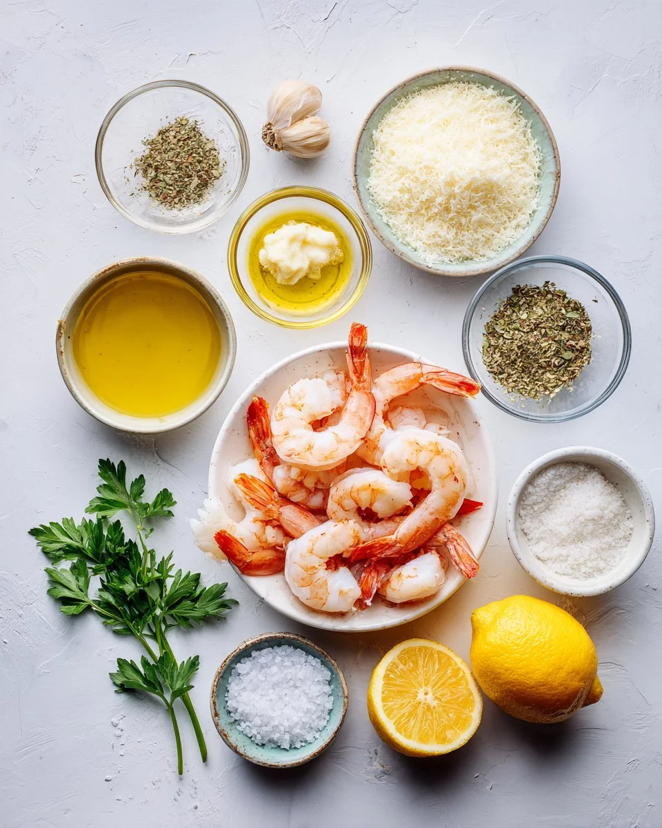 Garlic Parmesan Roasted Shrimp