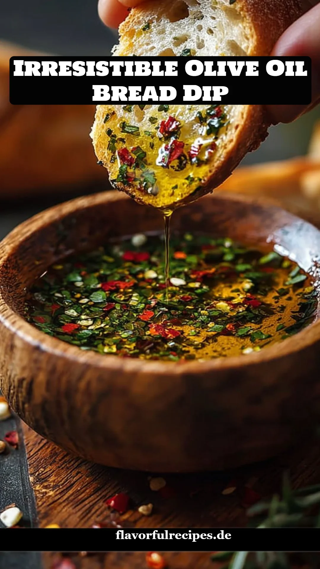 Irresistible Olive Oil Bread Dip
