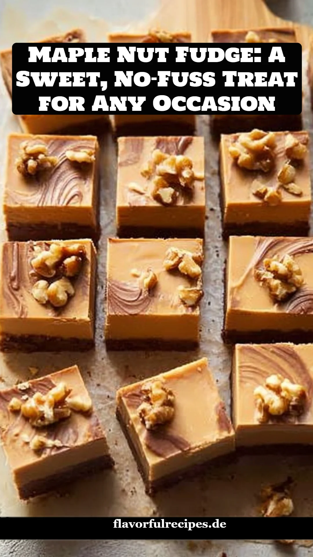 Maple Nut Fudge: A Sweet, No-Fuss Treat for Any Occasion