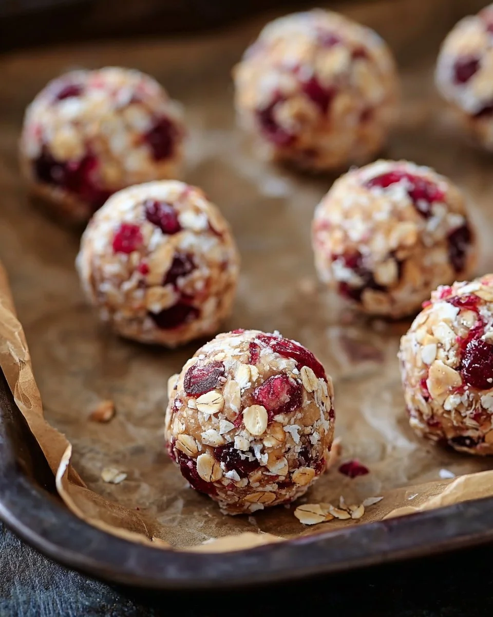 Raspberry almond energy bites, a healthy and nutritious snack option.