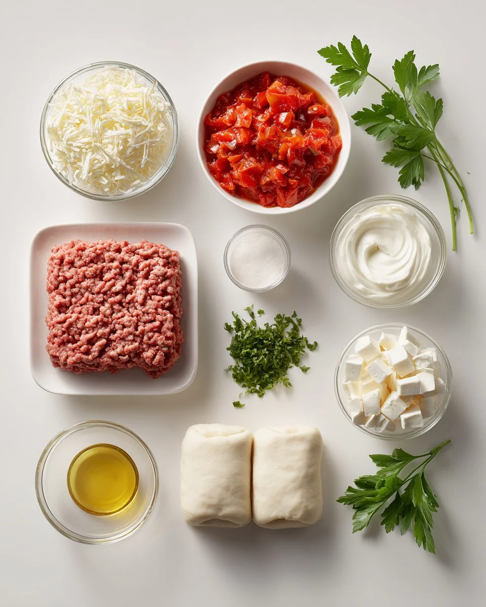 Rotel Sausage and Cream Cheese Crescents