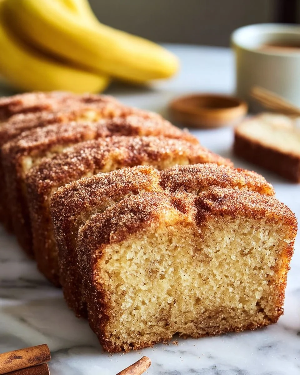 Snickerdoodle Banana Bread