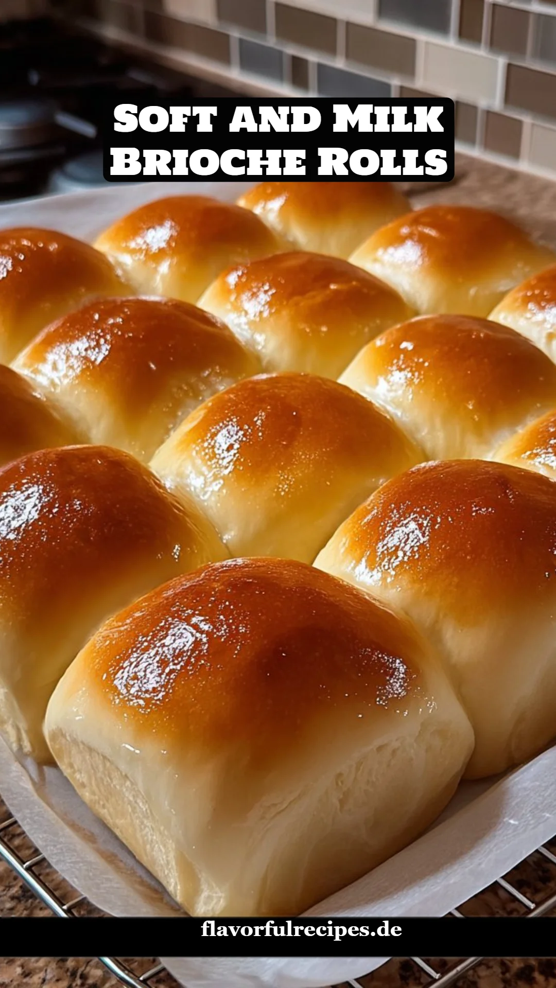 Soft and Milk Brioche Rolls